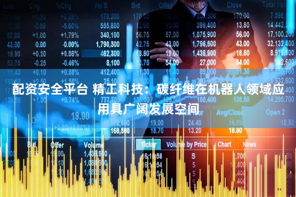 配资安全平台 精工科技：碳纤维在机器人领域应用具广阔发展空间